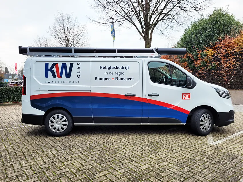 KWGlas bedrijfsbus